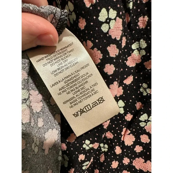 NWOT Free People IRL Floral Mini Slip Skirt | Size 4 - Picture 4 of 5